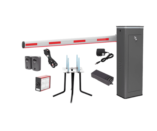 AccessPRO Barrera Vehicular Izquierda, hasta 5 Metros - Incluye Brazo