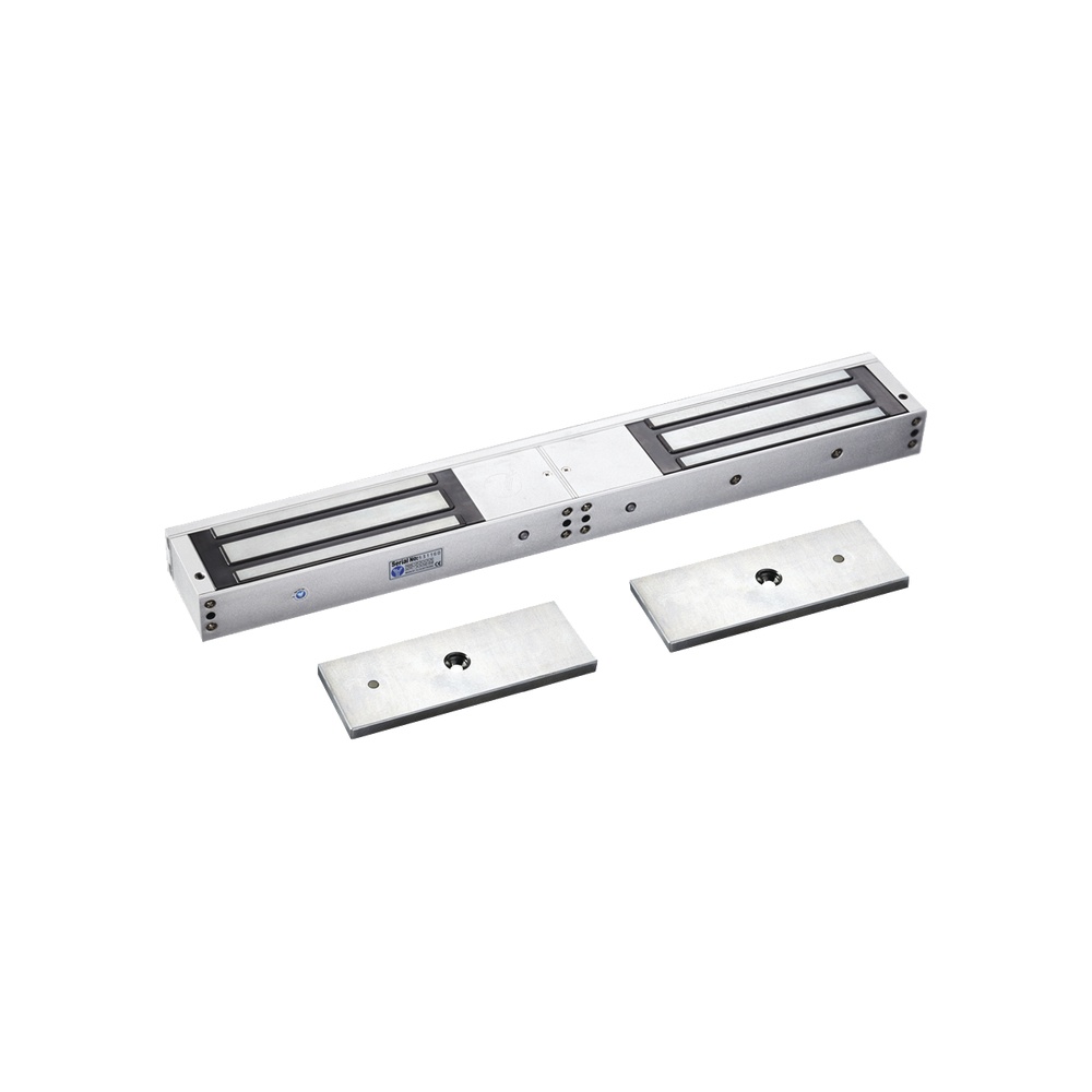 AccessPRO Cerradura Electromagnética MAG1200DLED, 18.5cm x 1.3cm, 500Kg