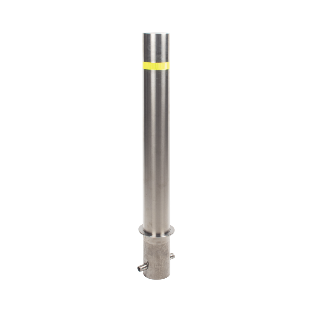 AccessPRO Barrera Vehicular Bolardo Fijo, hasta 900m - No Incluye Brazo