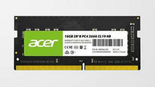 Memoria RAM Acer SD100 DDR4, 2666MHz, 16GB, CL19, SO-DIMM