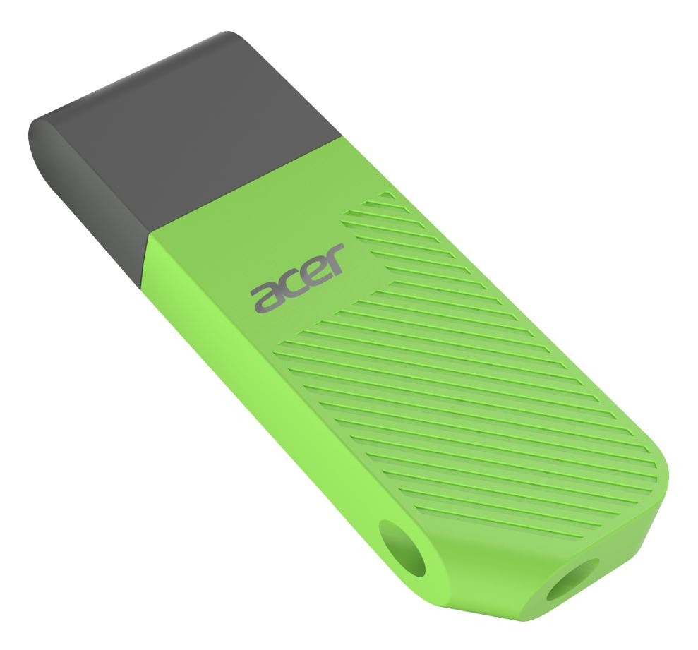 Memoria USB Acer UP300, 256GB, USB-A 3.0, Lectura 120MB/s, Escritura 12MB/s, Verde
