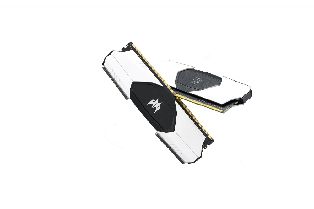 Kit Memoria RAM Acer Predator Talos DDR4, 3200MHz, 16GB - 2 x 8GB, CL16, XMP, Blanco