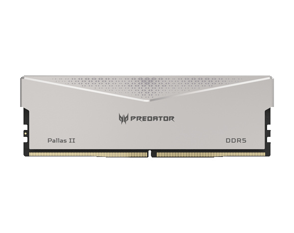 Kit Memoria RAM Acer Predator Palas II DDR5, 6400MHz, 32GB (2x 16GB), ECC, CL32, XMP, Plata