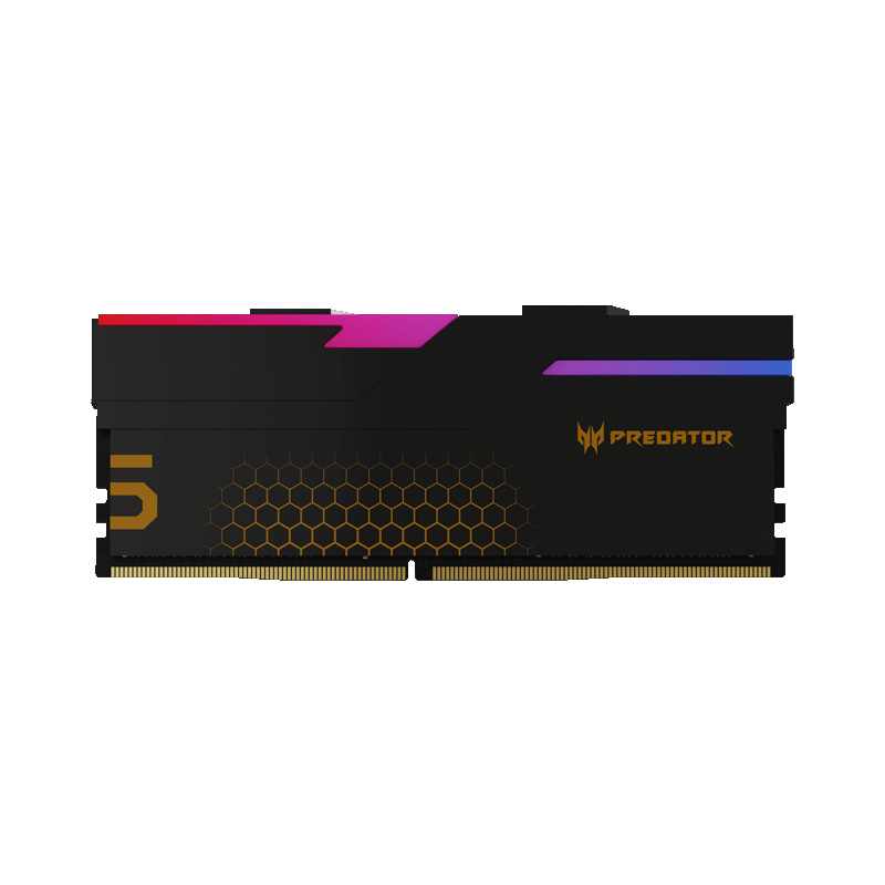 Kit Memoria RAM Acer Predator Hermes RGB DDR5 DDR5, 6800MHz, 32GB - 2 x 16GB, CL32, XMP