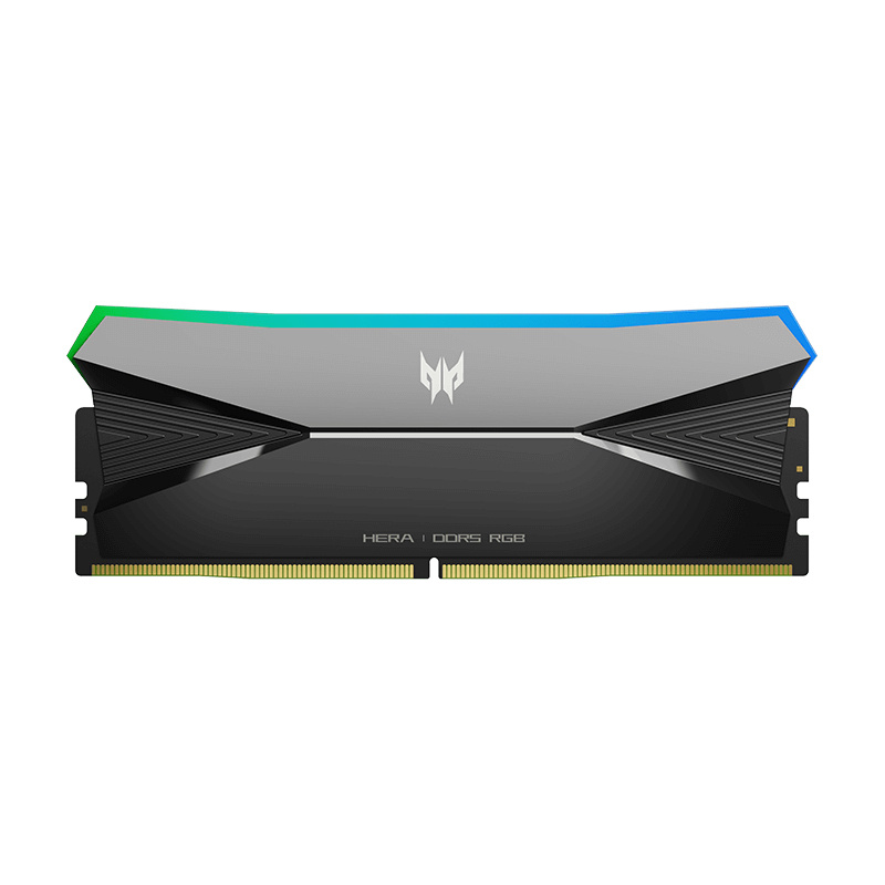Kit Memoria RAM Acer Predator Hera DDR5, 7200MHz, 32GB - 2 x 16GB, CL34, XMP/EXPO, Gris