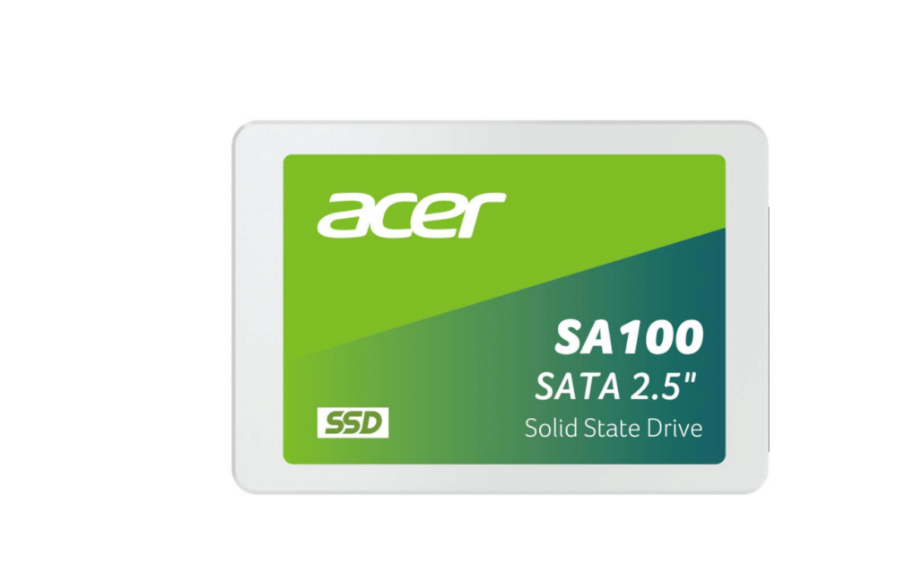 SSD Acer SA100, 240GB, 2.5", 500MB/s Escritura, 560 MB/s Lectura, SATA III