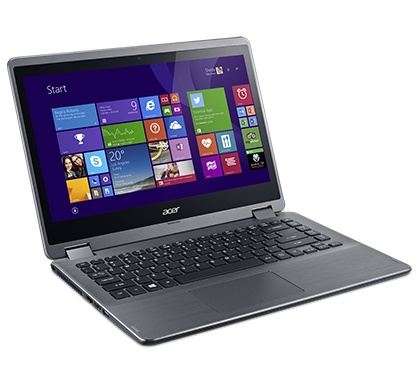 Acer 2 en 1 Aspire R3-431T-35CU Touch 14'', Intel Core i3-5005U 2.00GHz, 4GB, 500GB, Windows 10 Home, Azul/Gris