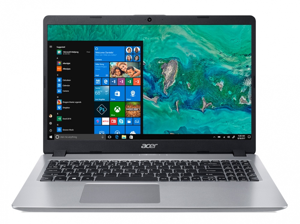 Laptop Acer Aspire 5 A515-52-77NQ 15.6" HD, Intel Core i7-8565U 1.80GHz, 12GB, 1TB, Windows 10 Home 64-bit, Plata