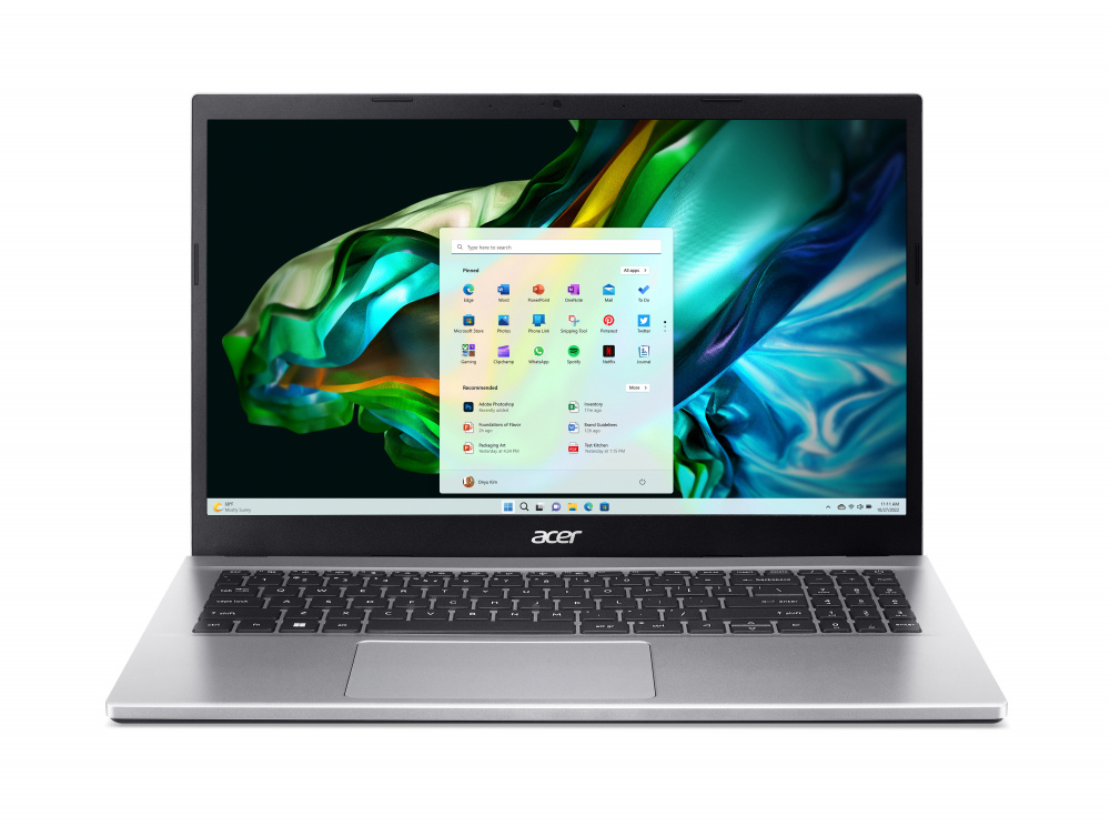 Laptop Acer Aspire 3, 15.6" 1920x1080 Full HD, AMD Ryzen 7 5700U, 8GB, 1TB SSD, Windows 11 Home, Español