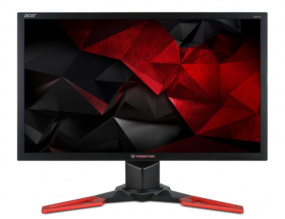 Monitor Gamer Acer Predator XB1 LED 24'', Full HD, G-Sync, 180Hz, HDMI, Bocinas Integradas, Negro/Rojo