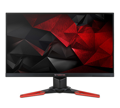 Monitor Gamer Acer Predator XB1 LCD 27", Wide Quad HD, 16:9, G-SYNC, 144Hz, HDMI, 2 Altavoces, Negro/Rojo