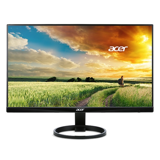 Monitor Acer R240HY bmiuzx LED 23.8'', Full HD, HDMI, Bocinas Integradas, Negro