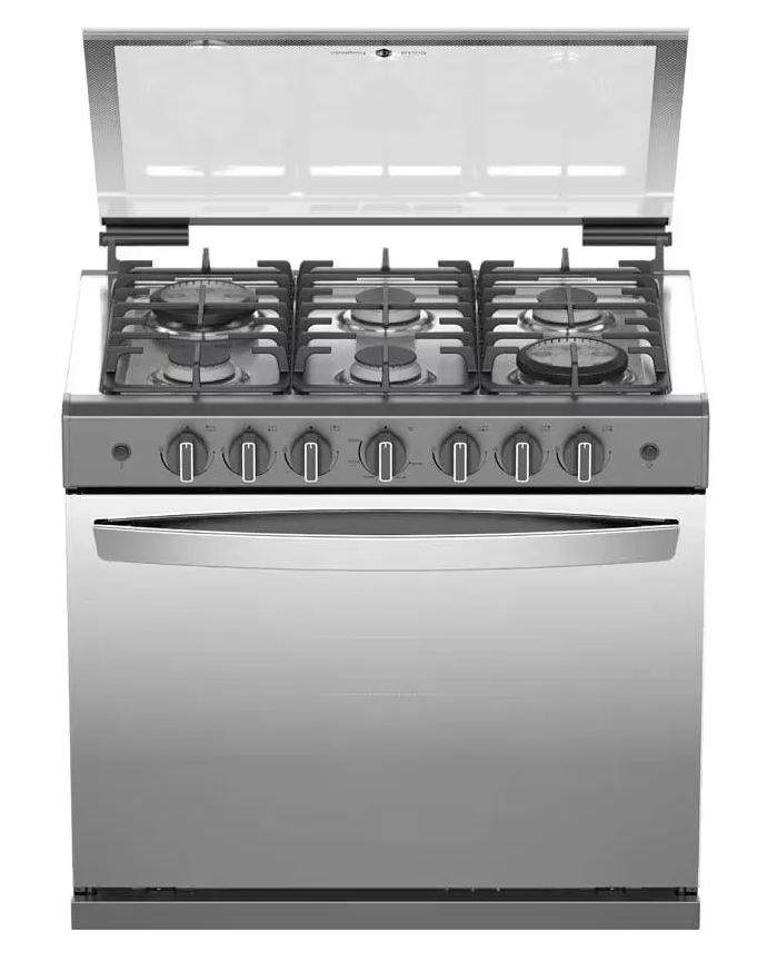 Acros Estufa ABR7140G, 6 Quemadores, Gris