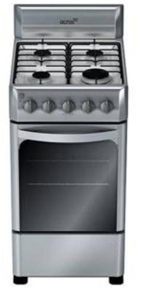 Acros Estufa al Piso de 20'' AW5501S, 4 Quemadores, Acero inoxidable