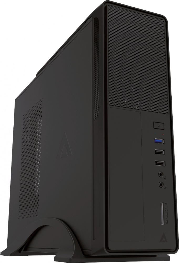 Gabinete Acteck Brook GS470, Mini-Tower, Micro-ATX/Mini-ITX, USB 2.0/3.0, con Fuente de 500W, 1 Ventilador Instalado, Negro