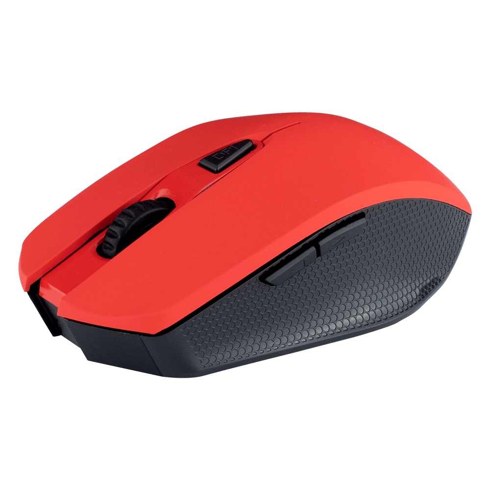 Mouse Acteck Óptico M120, RF Inalámbrico, 1600DPI, Rojo