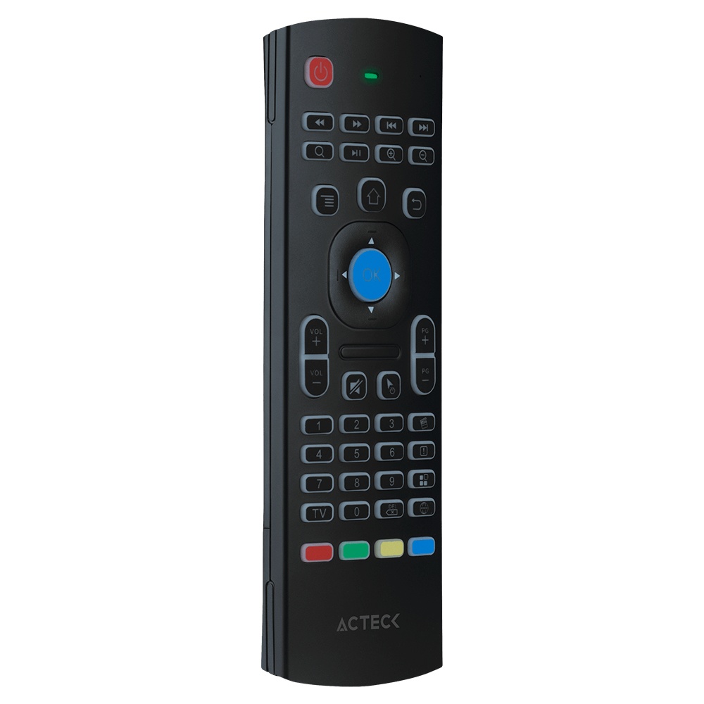 Acteck Control Remoto Universal EX7, RF inalámbrico, Negro