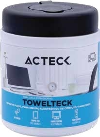 Acteck Toallas Limpiadoras AC-930642, 100 Piezas