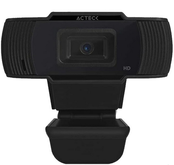 Acteck Webcam WM20, 0.3 Megapíxeles, 1280 x 720 Pixeles, USB, Negro