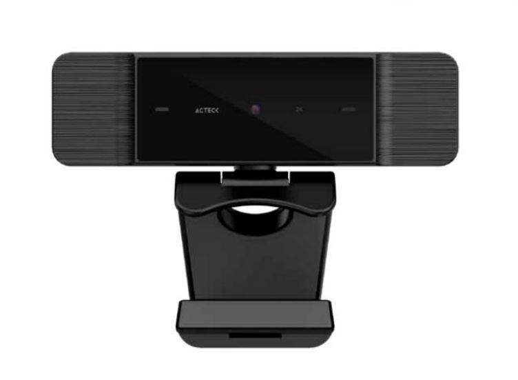 Acteck Webcam HAPTOS CW480, 2592 x 1944 Pixeles, USB 2.0, Negro