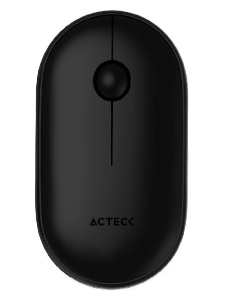 Mouse Acteck Óptico Optimize Edge MI460, Inalámbrico, USB-A, 1600DPI, Negro