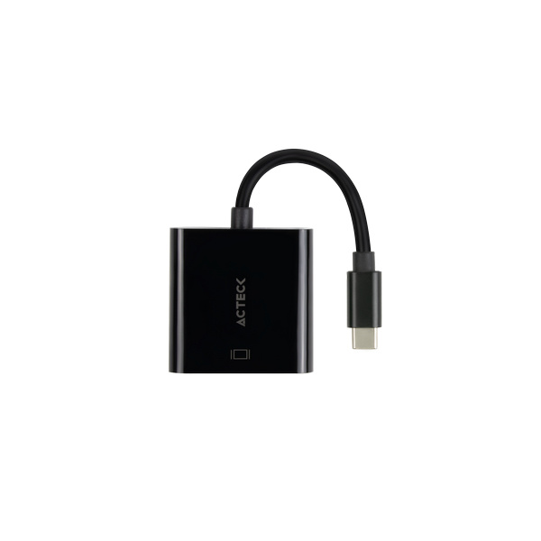 Acteck Adapatador VGA Hembra - USB-C Macho, 10cm