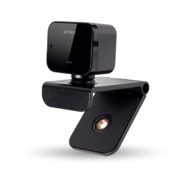 Acteck Webcam Haptos Plus CW460, 1920 x 1080 Pixeles, USB, Negro