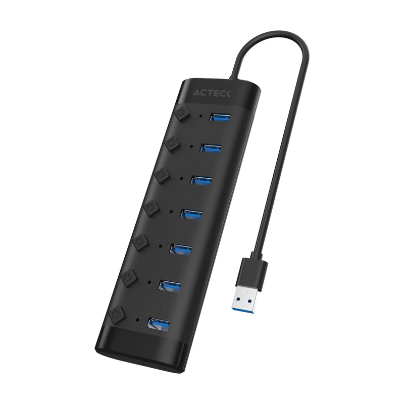 Acteck Hub USB-A - USB-A 3.1, 5 Gbit/s