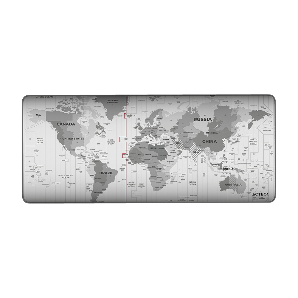 Mousepad Gamer Acteck Vibe Flow World MT494W, 800mm x 350mm, Grosor 4mm