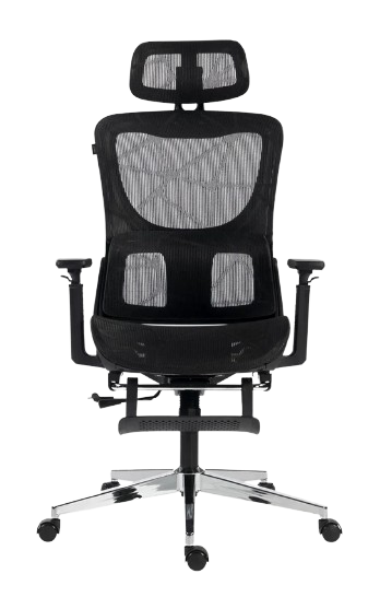 Acteck Silla Ejecutiva Flux Ultra EC696HR, Respaldo de Malla, Negro