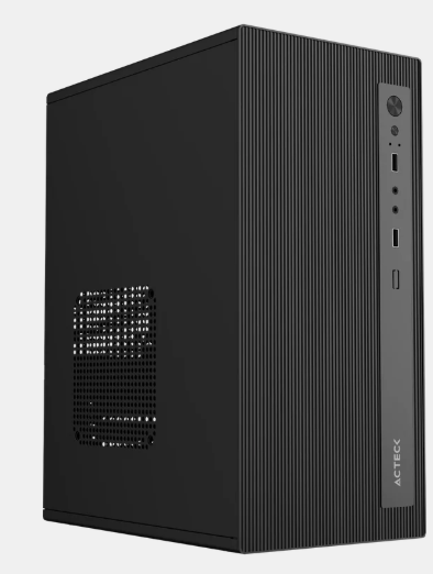 Gabinete Acteck Mini III GI215M, Mini-Tower, Micro-ATX/Mini-ITX, USB 2.0, con Fuente de 500W, sin Ventiladores Instalados, Negro
