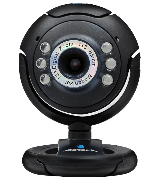 Acteck Webcam ATW-750, 2MP, 450 x 450 Pixeles, USB, Negro