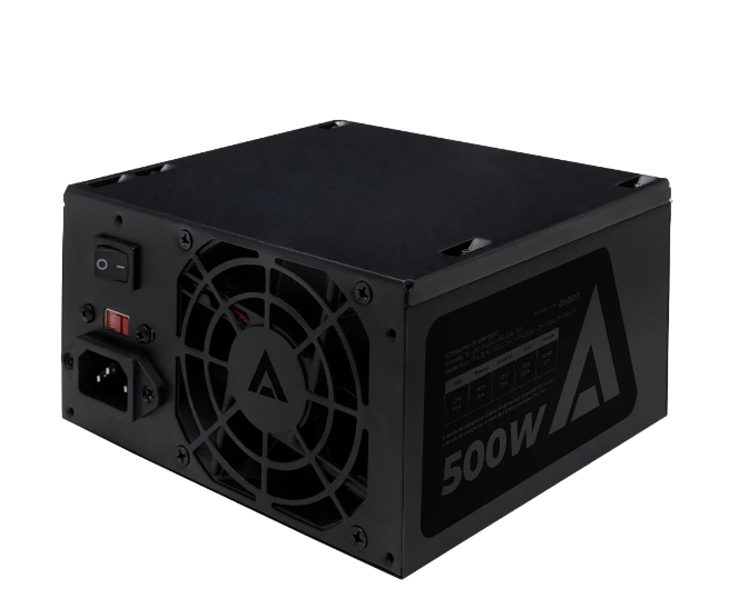 Fuente de Poder Acteck Blazar FT500, 20+4 pin ATX, 80mm, 500W, Negro