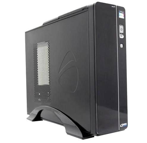 Gabinete Acteck Bern Slim TD-510, Mini-Tower, Micro-ATX/Mini-ITX, USB 3.0, con Fuente de 500W, sin Ventiladores Instalados, Negro