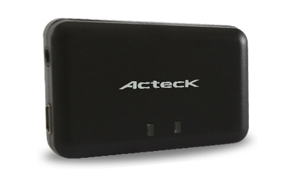 Acteck Receptor de Audio Bluetooth V2, Alcance de 10 Metros, Negro