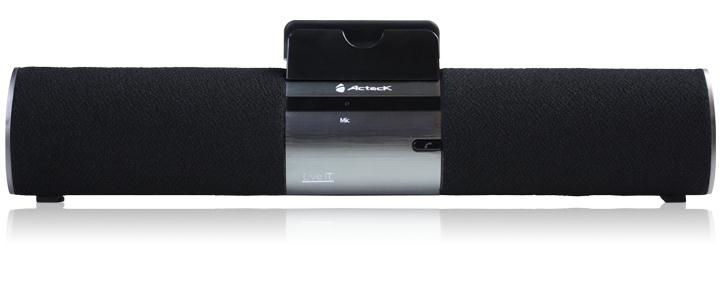 Acteck Sistema de Audio FX-500, Bluetooth 2.1, 2.0, Negro