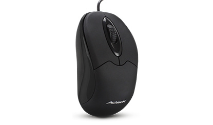Mouse Acteck Óptico MA-001, Alámbrico, USB, 1000 DPI, Negro