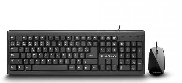 Kit de Teclado y Mouse Acteck TB-01006, Alámbrico, USB, Negro (Español)
