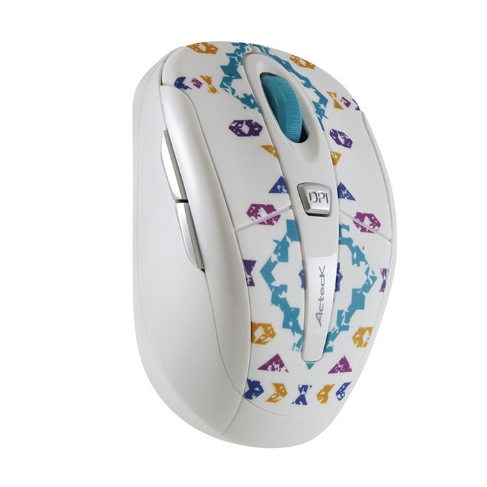 Mouse Acteck Óptico Xplotion ML-550RF, Inalámbrico, USB, 1600DPI, Multicolor