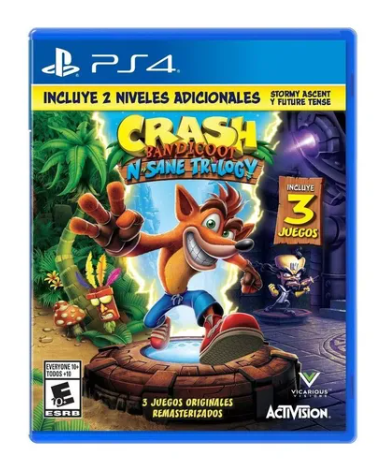 Crash Bandicoot N-Sane Trilogy + Bonus, PlayStation 4