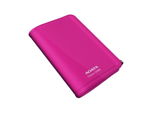 Disco Duro Externo Adata CH94 2.5'', 750GB, USB 2.0, Rosa - para Mac/PC