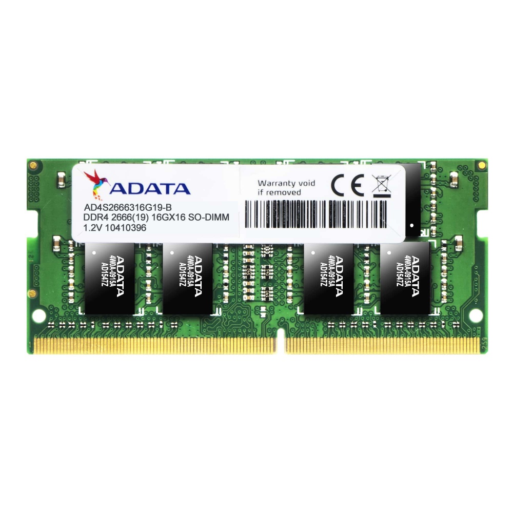 Memoria RAM Adata DDR4, 2666MHz, 4GB, CL19, SO-DIMM