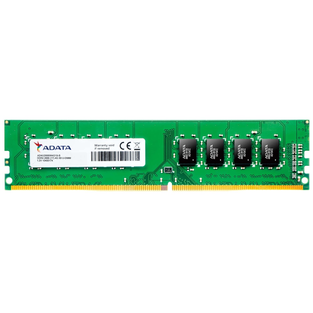 Memoria RAM Adata Premier DDR4, 2666MHz, 4GB, Non-ECC, CL19