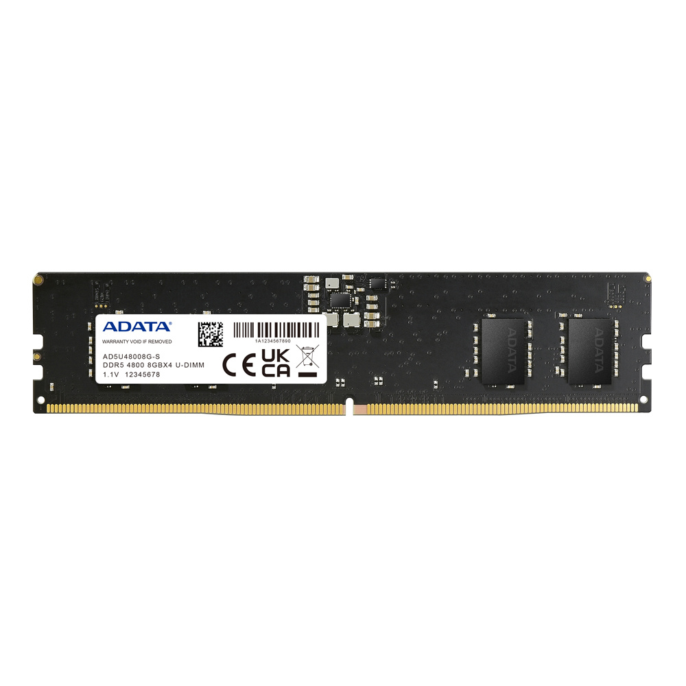 Memoria RAM Adata AD5U48008G-S DDR5, 4800MHz, 8GB, ECC, CL40