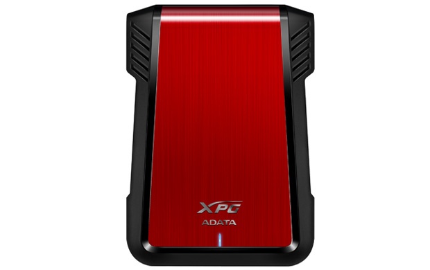 Adata Gabinete de Disco Duro EX500, 2.5'', SATA III, USB 3.1, Negro/Rojo