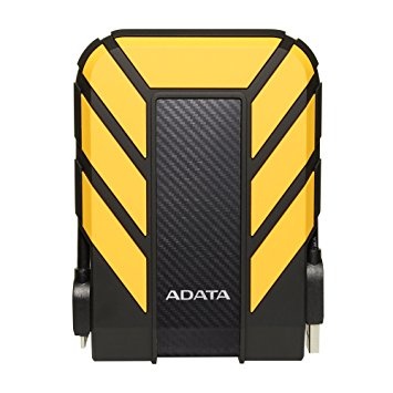 Disco Duro Externo Adata HD710 Pro 2.5'', 2TB, USB 3.0, Negro/Amarillo, A Prueba de Agua y Golpes - para Mac/PC