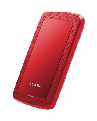 Disco Duro Externo Adata HV300 2.5'', 2TB, USB 3.1, Rojo - para Mac/PC