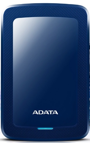 Disco Duro Externo Adata HV300 2.5'', 4TB, USB 3.1, Azul - para Mac/PC