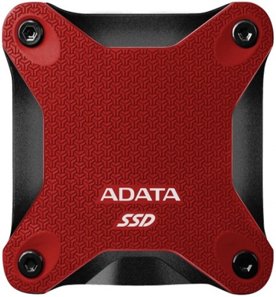 SSD Externo Adata SD600Q, 240GB, USB, Rojo