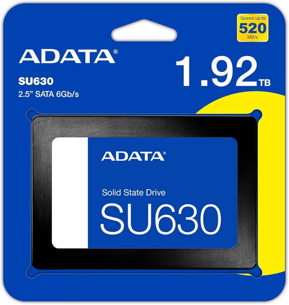 SSD Adata Ultimate SU630, 1.9TB, 2.5", 450MB/s Escritura, 520MB/s Lectura, SATA III